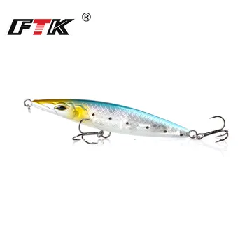 FTK Pencil Lure Floating Fishing Artificial Hard Bait Long Casting Stickbait 90mm/110mm/130mm/150mm Topwater Fishing Wobblers
FTK Pencil Lure Floating Fishing Artificial Hard Bait Long Casting Stickbait 90mm/110mm/130mm/150mm Topwater Fishing Wobblers