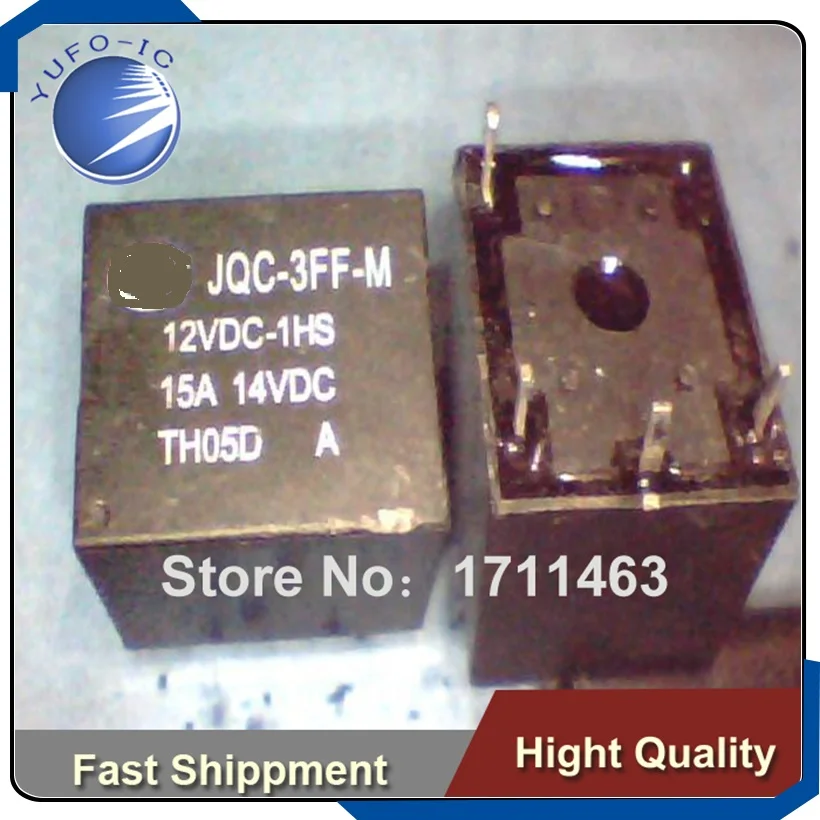 Бесплатная доставка 20 шт реле JQC-3FF-M 12VDC-1HS T73-1A-12V YF0923 | Обустройство дома
