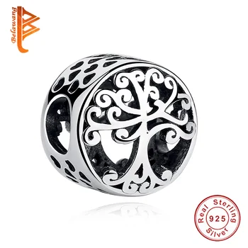 925 Sterling Silver Tree of Life Beads Classic Family Root Charm Beads Fit Original Bracelets Necklaces Women DIY Jewelry
925 Sterling Silver Tree of Life Beads Classic Family Root Charm Beads Fit Original Bracelets Necklaces Women DIY Jewelry