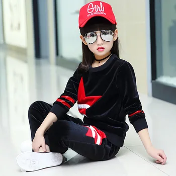 Children's Wear Girls New 2017 Spring Children's Two Sets Children's Long Sleeved Sports Suit
Children's Wear Girls New 2017 Spring Children's Two Sets Children's Long Sleeved Sports Suit