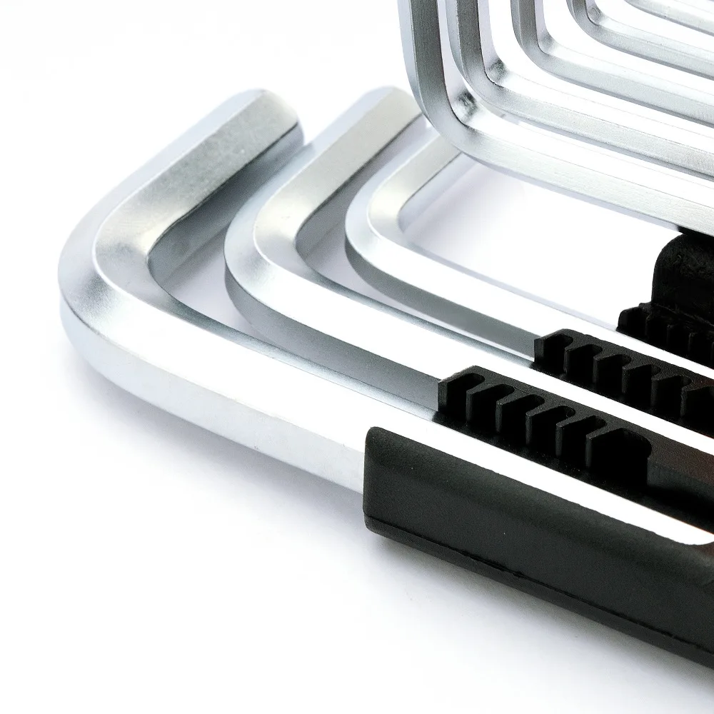 JAKEMY 9pcs/set Hex Key Set Durable Chrome Vanadium Ball Ended Allen Key Wrench Set L-Type Wrench Hexagon Mechanic Tool Set
JAKEMY 9pcs/set Hex Key Set Durable Chrome Vanadium Ball Ended Allen Key Wrench Set L-Type Wrench Hexagon Mechanic Tool Set