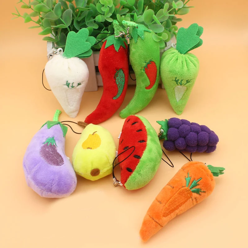 10CM Plush toy fruit and vegetable small pendant Gift Christmas gift Toys For Children Hobbies Action Toy Figures
10CM Plush toy fruit and vegetable small pendant Gift Christmas gift Toys For Children Hobbies Action Toy Figures