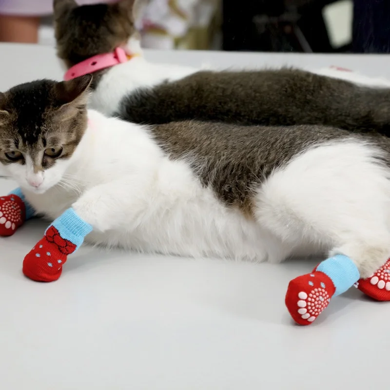 Cat Dog Socks Pet Elastic Warm Anti Slip Claw Paws Wear Polyester Indoor For Dogs
Cat Dog Socks Pet Elastic Warm Anti Slip Claw Paws Wear Polyester Indoor For Dogs