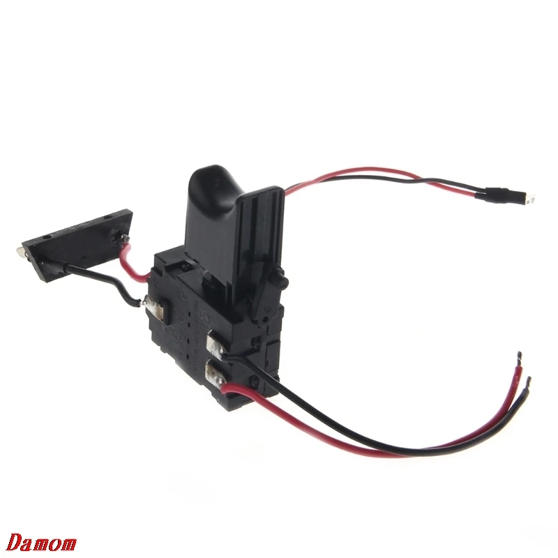 Electric Drill Dustproof Speed Control Push Button Trigger Switch DC 7.2-24V Damom
Electric Drill Dustproof Speed Control Push Button Trigger Switch DC 7.2-24V Damom