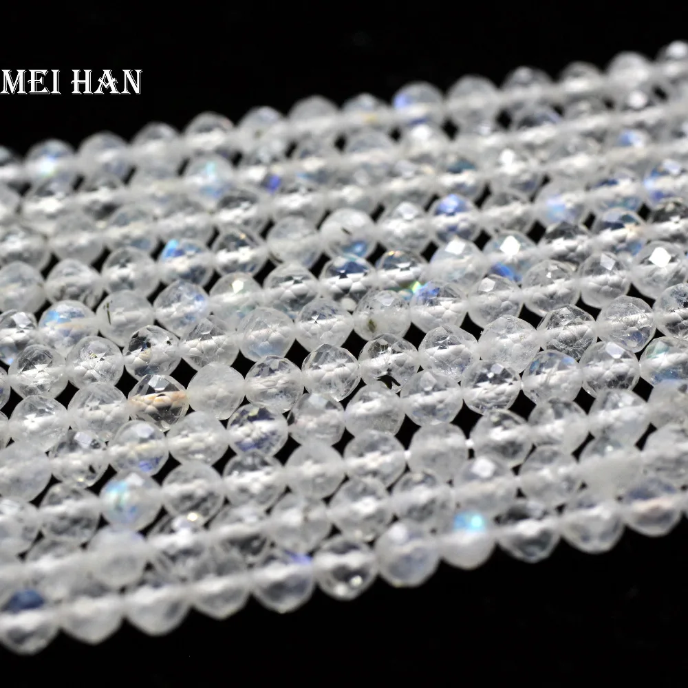 Meihan Free shipping (1strand/107 beads/set) natural A+ 3.5mm Moonstone faceted round beads stone for jewelry making design
Meihan Free shipping (1strand/107 beads/set) natural A+ 3.5mm Moonstone faceted round beads stone for jewelry making design