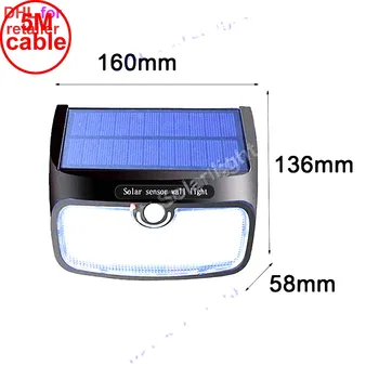 split mounting 48 LED 900lm Solar Light PIR +motion+radar led Energy Saving Motion street light f 5M cable wall ou
split mounting 48 LED 900lm Solar Light PIR +motion+radar led Energy Saving Motion street light f 5M cable wall ou