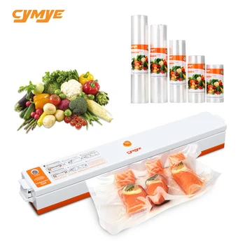 CYMYE Food saver Vacuum Sealer QH01 Machine + Plastic rolls
