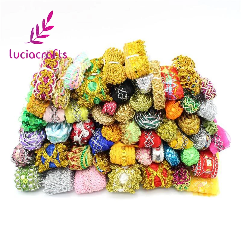 Lucia crafts 12 yards Approx 10-35mm Random Lace Ribbon Various Embellishment Lace Trim Sewing Decoration Accessories T0507
Lucia crafts 12 yards Approx 10-35mm Random Lace Ribbon Various Embellishment Lace Trim Sewing Decoration Accessories T0507