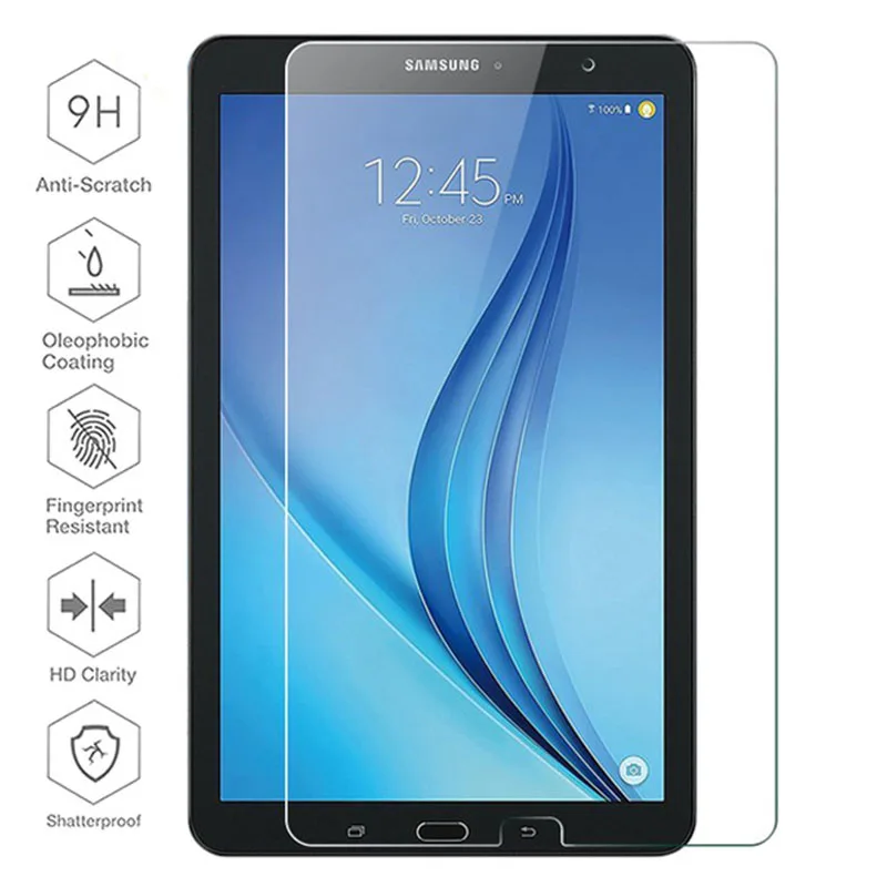 Screen Protector For Samsung Galaxy Tab E T560 T561 9.6 inch T377 T375 8.0" T113 T116 7.0 inch Tempered Glas Protective Film 9H
Screen Protector For Samsung Galaxy Tab E T560 T561 9.6 inch T377 T375 8.0" T113 T116 7.0 inch Tempered Glas Protective Film 9H