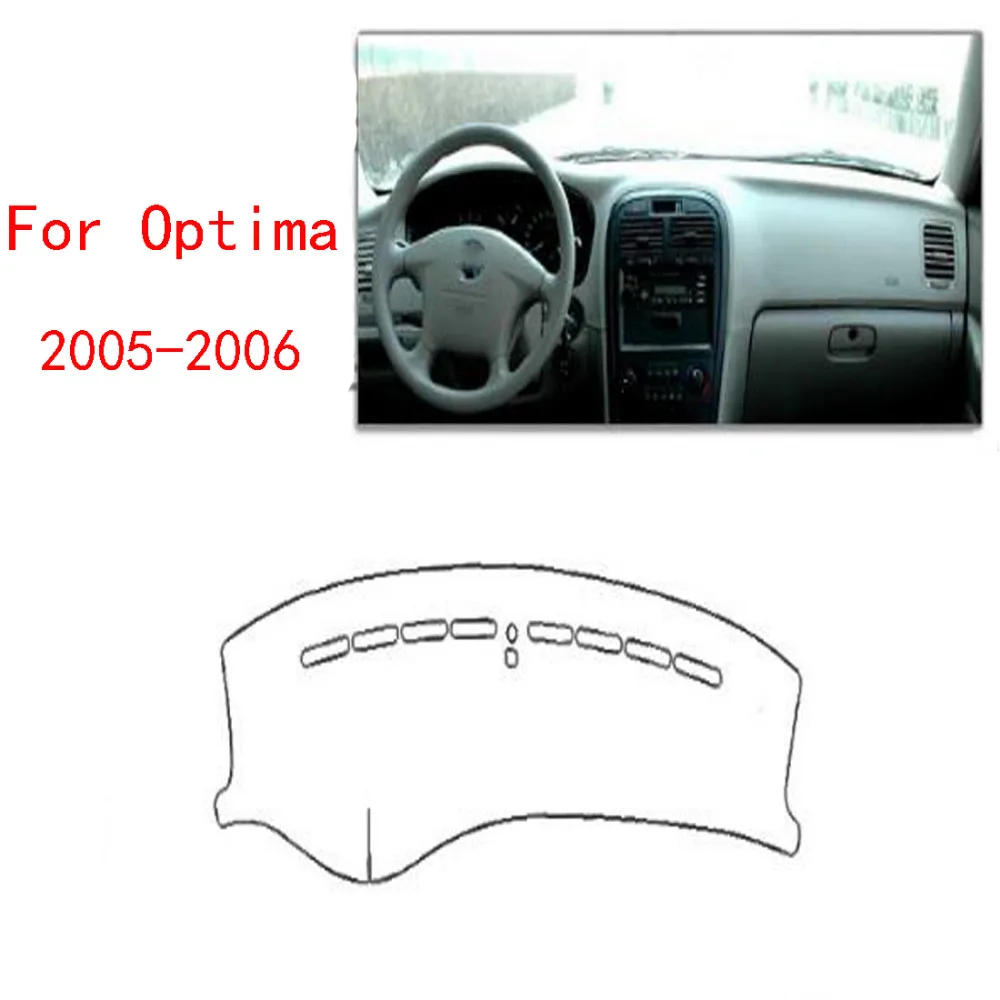 Dongzhen Fit For KIA Optima 2005-2006 Auto Car Dashboard Cover Avoid Light Pad Instrument Platform Dash Board Cover Mat
Dongzhen Fit For KIA Optima 2005-2006 Auto Car Dashboard Cover Avoid Light Pad Instrument Platform Dash Board Cover Mat