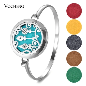 10pcs/lot Aromatherapy Diffuser Bracelet Christmas 316L Stainless Steel Perfume Locket Bangle 2 Styles with Felt Pads VA-724*10
10pcs/lot Aromatherapy Diffuser Bracelet Christmas 316L Stainless Steel Perfume Locket Bangle 2 Styles with Felt Pads VA-724*10