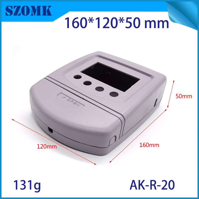 1 piece wall mounting abs junction housing with LCD amplifier case diy szomk plastic enclosures 160x120x50mm szomk project case
1 piece wall mounting abs junction housing with LCD amplifier case diy szomk plastic enclosures 160x120x50mm szomk project case