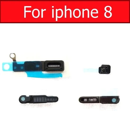 Громче и динамик микрофон Пылезащитная сетка рамка для iPhone 5 Se 6S 7 8Plus X XS XR 11 Pro Max