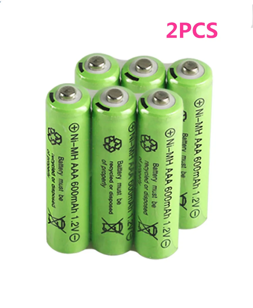 2PCS 1.2v 600mAh AAA remote control toy rechargeable NI-MH rechargeable battery AAA 1.2V 600mAh free shipping
2PCS 1.2v 600mAh AAA remote control toy rechargeable NI-MH rechargeable battery AAA 1.2V 600mAh free shipping