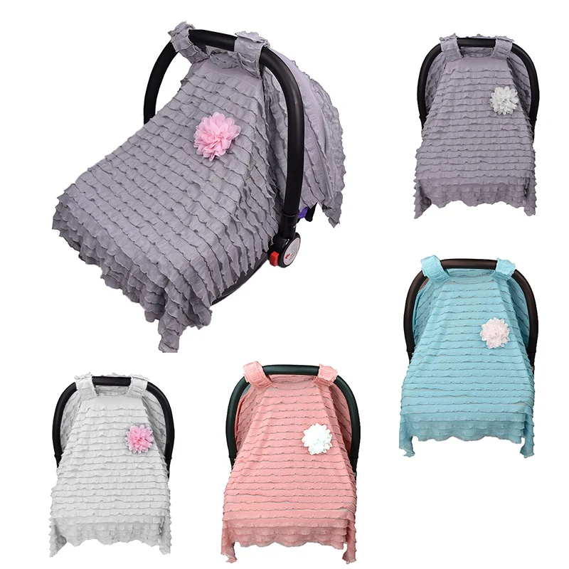 

Baby Stroller Accessories Muslin Blanket Summer Car Seat Cover Sunshiled Sunshade Safety Basket Cart Cradle Cap Visor Sun Canopy