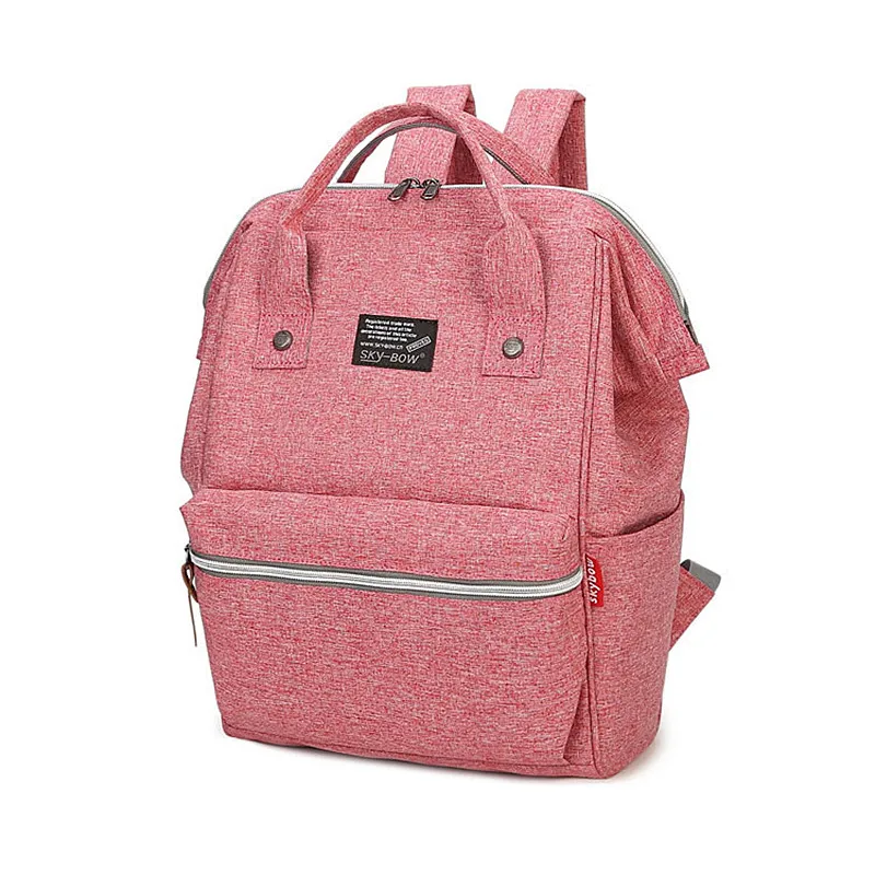 Splicing color double shoulder bag mother-to-infant backpack Travel and sport backpack women's fashion backpack Student backpack
Splicing color double shoulder bag mother-to-infant backpack Travel and sport backpack women's fashion backpack Student backpack