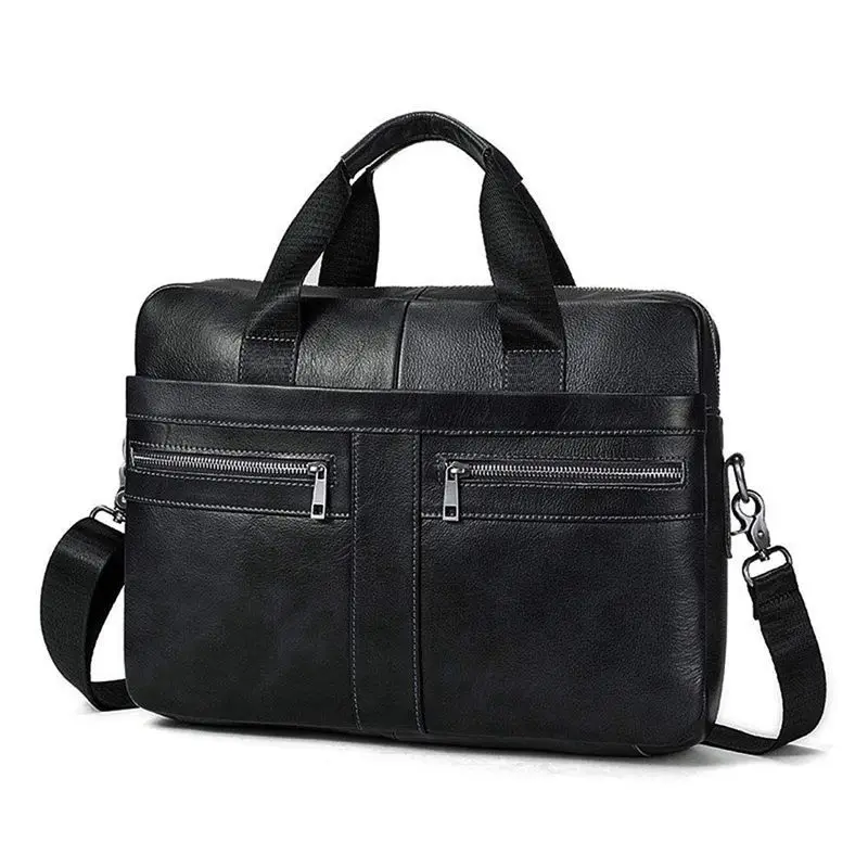 14 Inch Genuine Leather Handbag Briefcase Laptop Document Holder Men Business Women
14 Inch Genuine Leather Handbag Briefcase Laptop Document Holder Men Business Women