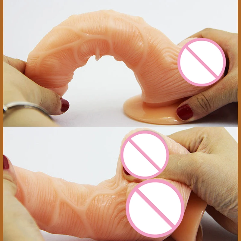 Реалистичный Силиконовый Фаллоимитатор