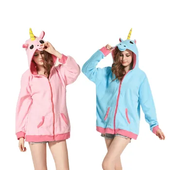 Unicorn Hoodie Soft Animal Hooded Sweatshirt Jacket Women Coat Men Top Cosplay Costume Polar Fleece High Quality Size S M L XL
Unicorn Hoodie Soft Animal Hooded Sweatshirt Jacket Women Coat Men Top Cosplay Costume Polar Fleece High Quality Size S M L XL