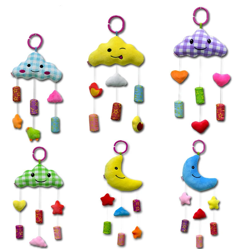 Baby Bed Rattle Toys Stroller Hanging Soft Toy 0-3 Years Old Cute Newborn Bed Bell Cloud Moon Wind Chime Mobiles Toddler Toys
Baby Bed Rattle Toys Stroller Hanging Soft Toy 0-3 Years Old Cute Newborn Bed Bell Cloud Moon Wind Chime Mobiles Toddler Toys