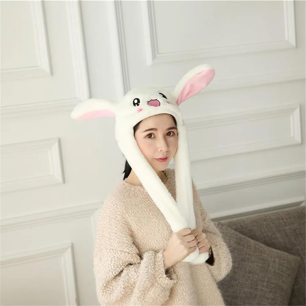 Sweet Women Pink Hat Cute Rabbit Ear Hat Can Move Airbag Magnet Cap Plush Gift Dance Toy Hat For Ladies Girls Gorra Mujer #LR2
Sweet Women Pink Hat Cute Rabbit Ear Hat Can Move Airbag Magnet Cap Plush Gift Dance Toy Hat For Ladies Girls Gorra Mujer #LR2