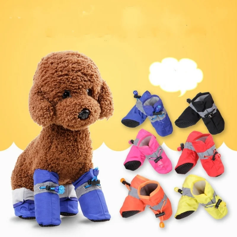 Light Reflective Soft Bottom Anti-slip Teddy Pomeranian Poodle Bichon Rain Boots Waterproof Thin Fashionable Permeable Dog Shoe
Light Reflective Soft Bottom Anti-slip Teddy Pomeranian Poodle Bichon Rain Boots Waterproof Thin Fashionable Permeable Dog Shoe