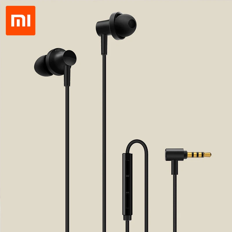Оригинальные наушники Xiaomi Hybrid Dual Drivers Earphones 2 Наушники QTEJ03JY | Электроника