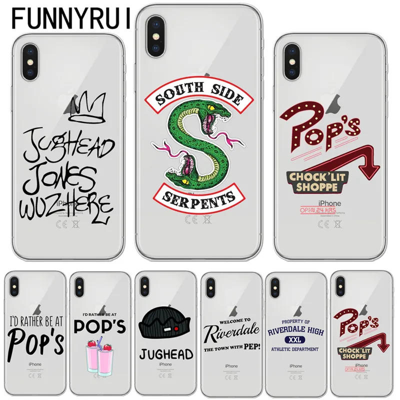 Hot TV Riverdale Soft Clear TPU Phone Case For iPhone X 8 7 6 6S Plus SE 5 5S Silicone Phone Back Cover For iPhone 8 Cases Coque
Hot TV Riverdale Soft Clear TPU Phone Case For iPhone X 8 7 6 6S Plus SE 5 5S Silicone Phone Back Cover For iPhone 8 Cases Coque
