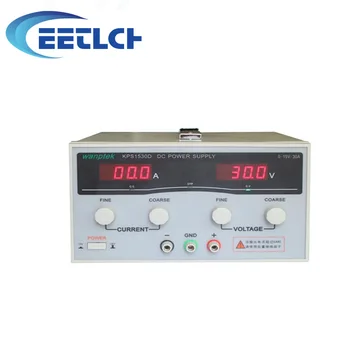 KPS1530D High precision Adjustable LED Dual Display Switching DC power supply 220V 400W 15V/30A 0.1v / 0.1A
KPS1530D High precision Adjustable LED Dual Display Switching DC power supply 220V 400W 15V/30A 0.1v / 0.1A