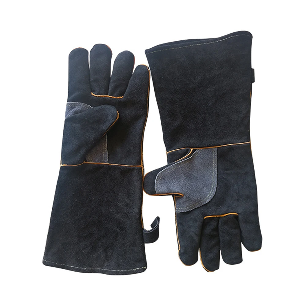 1 Pair Extreme Heat & Fire Resistant Gloves Leather with Kevlar Stitching,Tig Welders, BBQ, Gardening, Camping, Stove, Fireplace
1 Pair Extreme Heat & Fire Resistant Gloves Leather with Kevlar Stitching,Tig Welders, BBQ, Gardening, Camping, Stove, Fireplace