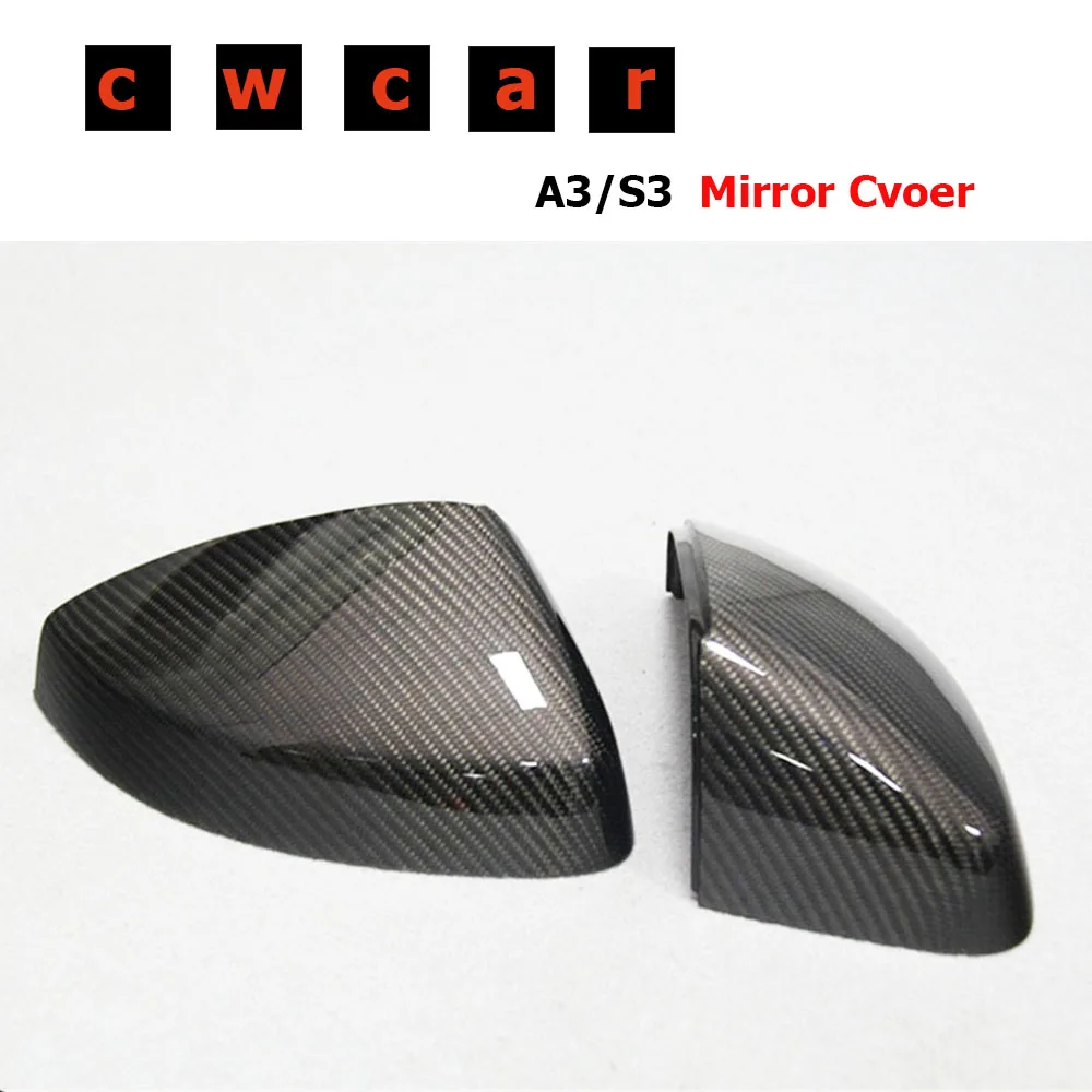 1:1 Replacement For Audi A3 S3 Carbon Rear View Mirror Cover With & Without Lane Side Assist RS3 Mirror cover Gloss Black 2014+
1:1 Replacement For Audi A3 S3 Carbon Rear View Mirror Cover With & Without Lane Side Assist RS3 Mirror cover Gloss Black 2014+
