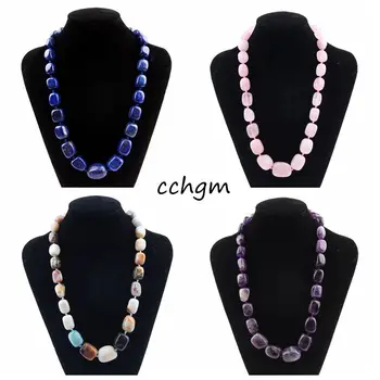 CCHGM Handmade Geometry amethysts Beads Pendants Necklace for Women Natural Stone rock Crystal pink Quartz Fluorite Necklaces
CCHGM Handmade Geometry amethysts Beads Pendants Necklace for Women Natural Stone rock Crystal pink Quartz Fluorite Necklaces