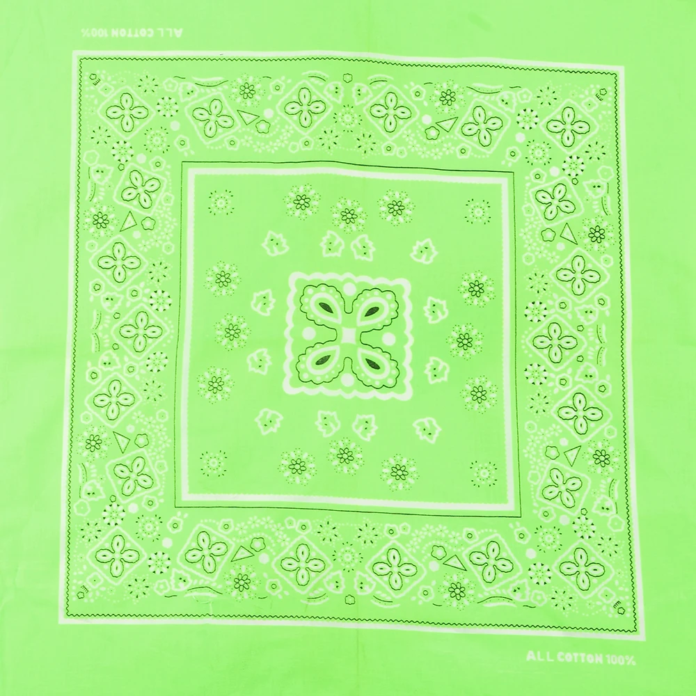 WINFOX New Cotton Fluorescent Green And Rose Paisley Bandana Headwear For Mens Womens
WINFOX New Cotton Fluorescent Green And Rose Paisley Bandana Headwear For Mens Womens
