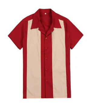 2019 New Hit color short sleeve casual shirts red uk rock n roll designer button up party club wear for men
2019 New Hit color short sleeve casual shirts red uk rock n roll designer button up party club wear for men