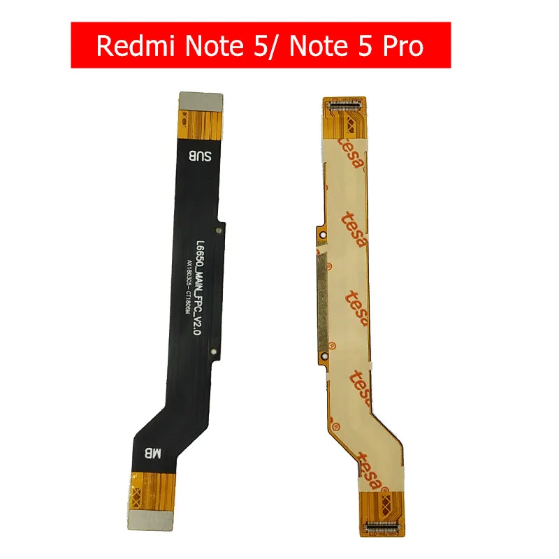 for Xiaomi Redmi Note 5/ Note 5 Pro Main Board Flex Cable Mainboard Motherboard Connect LCD Ribbon Flex Cable Repair Spare Parts
for Xiaomi Redmi Note 5/ Note 5 Pro Main Board Flex Cable Mainboard Motherboard Connect LCD Ribbon Flex Cable Repair Spare Parts