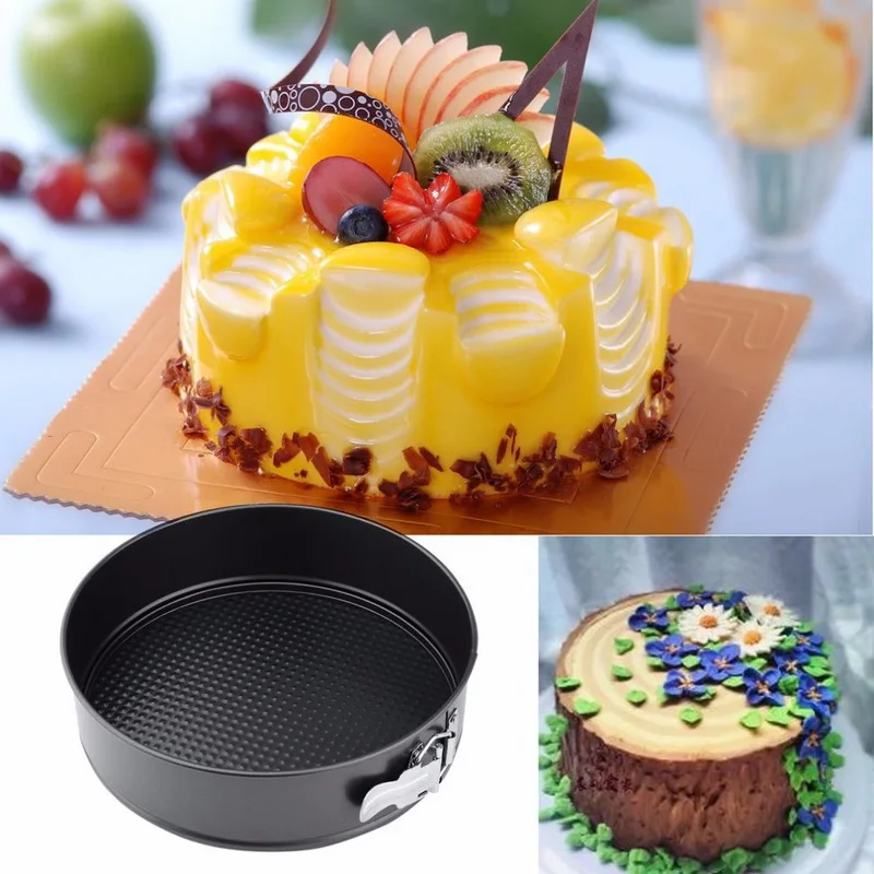 3pcs Non-Stick Springform Pan Set Removable Bottom Bakeware Carbon Steel Cake Molds Round/heart/square Cake Baking Holloware
3pcs Non-Stick Springform Pan Set Removable Bottom Bakeware Carbon Steel Cake Molds Round/heart/square Cake Baking Holloware