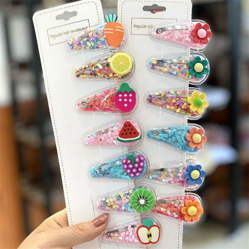 20pc/lot New Cute Pineapple Fruit flower Hairpins Quicksand Transparent BB Hair Clip For Girls Kids Hair Accessories Headwear
20pc/lot New Cute Pineapple Fruit flower Hairpins Quicksand Transparent BB Hair Clip For Girls Kids Hair Accessories Headwear