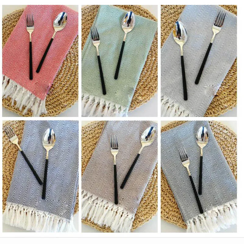 Tassel Knitte Napkin Table Cloth Home Wedding Party Kitchen Dishes Napkins Decorative Handkerchief Tea Towels 38x62cm
Tassel Knitte Napkin Table Cloth Home Wedding Party Kitchen Dishes Napkins Decorative Handkerchief Tea Towels 38x62cm