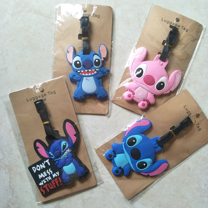 Anime Lilo Stitch key chain PVC keychain baggage tag Boarding pass cute funny novelty personalized cartoon pendant jewelry gift
Anime Lilo Stitch key chain PVC keychain baggage tag Boarding pass cute funny novelty personalized cartoon pendant jewelry gift