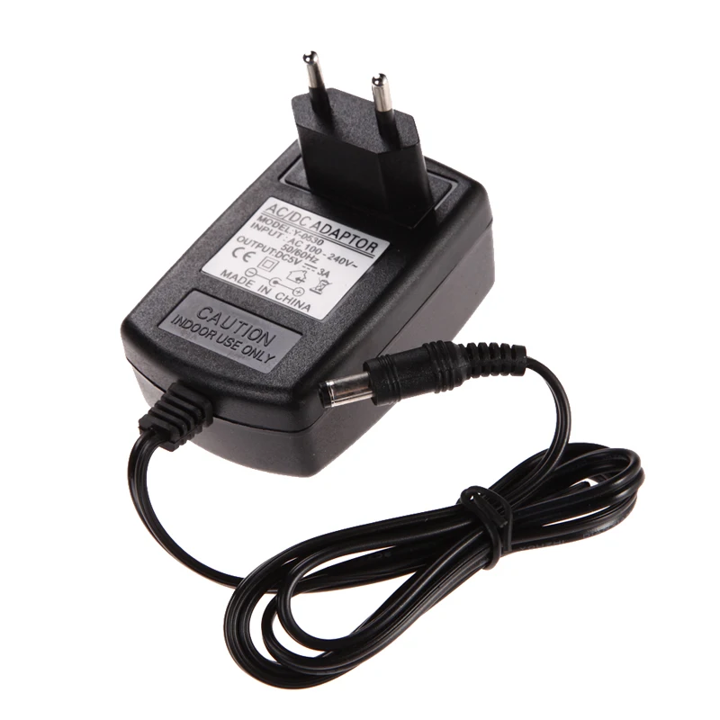 EU Plug AC 100-240V Convert to DC 5V 3A Power Adapter DC 5.5 x 2.5MM 3000mA Charger Adapter Switching Power Supply
EU Plug AC 100-240V Convert to DC 5V 3A Power Adapter DC 5.5 x 2.5MM 3000mA Charger Adapter Switching Power Supply