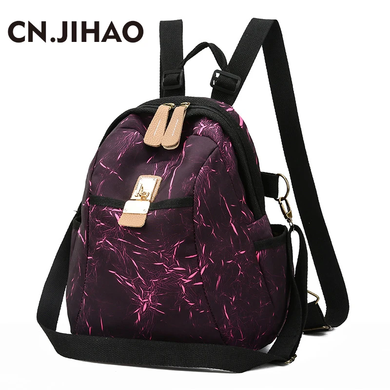 JIHAO Famous Design Backpack Women Nylon School bags girls Printing Travel backpack Casual Student Bookpack Zipper Colleg Bag
JIHAO Famous Design Backpack Women Nylon School bags girls Printing Travel backpack Casual Student Bookpack Zipper Colleg Bag