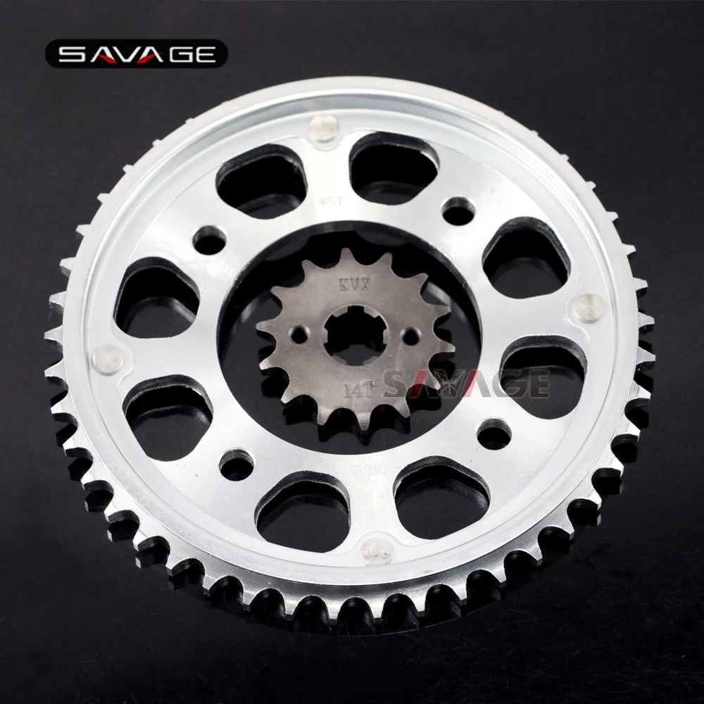 For HONDA CB190R CB190X CBF190R 2016-2017 Motorcycle Accessories 45T Rear Chain Sprocket & 14T Front Sprocket 428 Gears Kit
For HONDA CB190R CB190X CBF190R 2016-2017 Motorcycle Accessories 45T Rear Chain Sprocket & 14T Front Sprocket 428 Gears Kit