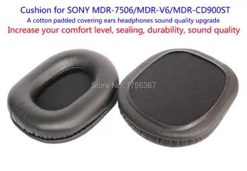 High quality Protein fur earcap upgrade replacement for Sony MDR-7506 MDR-V6 MDR-CD900ST Headset ( Improve the sound quality)
High quality Protein fur earcap upgrade replacement for Sony MDR-7506 MDR-V6 MDR-CD900ST Headset ( Improve the sound quality)