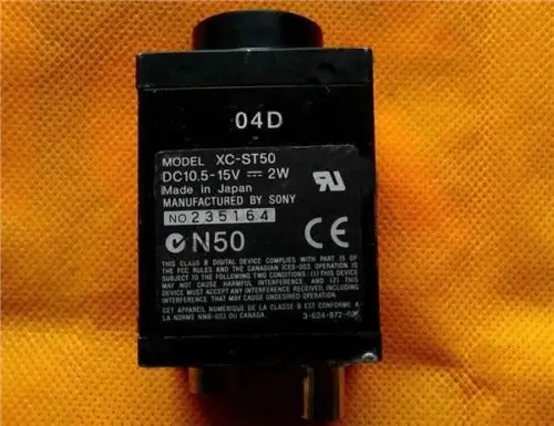 Used 1Pcs Ccd Video Xc-St50 Camera Module SO+ Plc Automation Industrial V
Used 1Pcs Ccd Video Xc-St50 Camera Module SO+ Plc Automation Industrial V