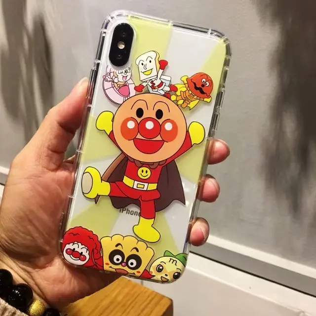 Air Cushion Phone Case for iPhone 8 7 6 6s Plus Soft TPU Cover for iPhone X XR XS Max Coque Funny Anpanman Pattern
Air Cushion Phone Case for iPhone 8 7 6 6s Plus Soft TPU Cover for iPhone X XR XS Max Coque Funny Anpanman Pattern