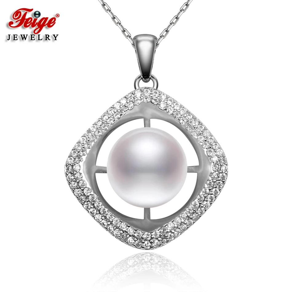Luxury Square Natural Pearl Pendant Necklaces for Women 10-11MM Freshwater Pearls 925 Sterling Silver Chain Dropshipping FEIGE
Luxury Square Natural Pearl Pendant Necklaces for Women 10-11MM Freshwater Pearls 925 Sterling Silver Chain Dropshipping FEIGE