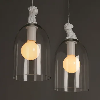 Loft Creative Personality Living Room Pendant Light Little Dog Modelling Glass Study Lamp Restaurant Cafe Lamp Free Shipping
Loft Creative Personality Living Room Pendant Light Little Dog Modelling Glass Study Lamp Restaurant Cafe Lamp Free Shipping