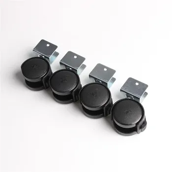 4pcs/set 2'' 30KG Black Plastic Wheels Swivel Furniture Casters Office Chair Baby Crib Sofa Brake for Furniture Hardware
4pcs/set 2'' 30KG Black Plastic Wheels Swivel Furniture Casters Office Chair Baby Crib Sofa Brake for Furniture Hardware