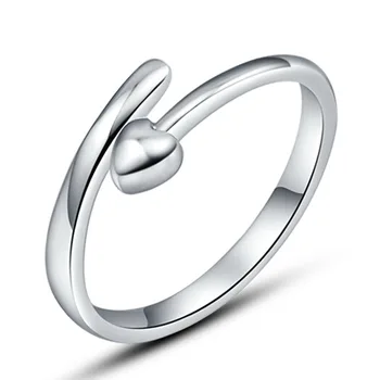 NEHZY Silver heart-shaped ring eternity ring opening men's wild fashion jewelry lady lovely high quality jewelery
NEHZY Silver heart-shaped ring eternity ring opening men's wild fashion jewelry lady lovely high quality jewelery