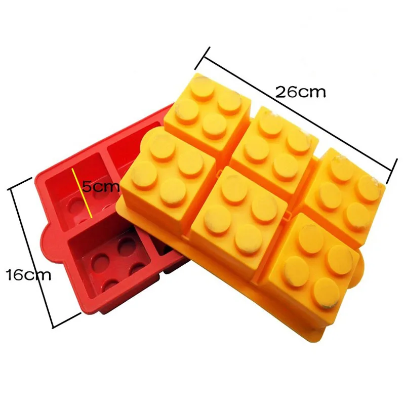 Большие блоки роботов образная форма торта Lego инструменты для украшения